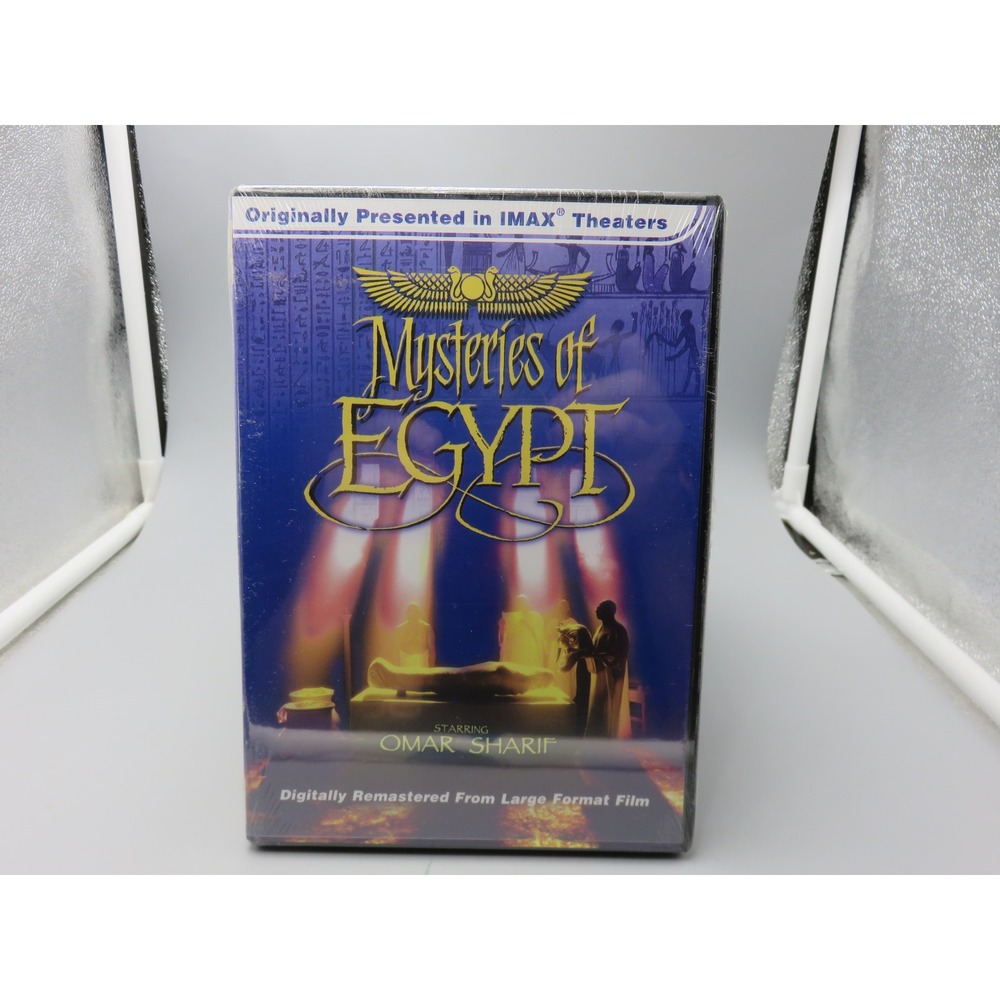 Mysteries of Egypt DVD Omar Sharif IMAX Large Format Film Remastered New